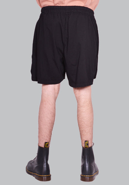 RICK OWENS DRKSHDW DU01D1367 RN PHLEG BOXER SHORTS BLACK SS24 | DOSHABURI Online Shop