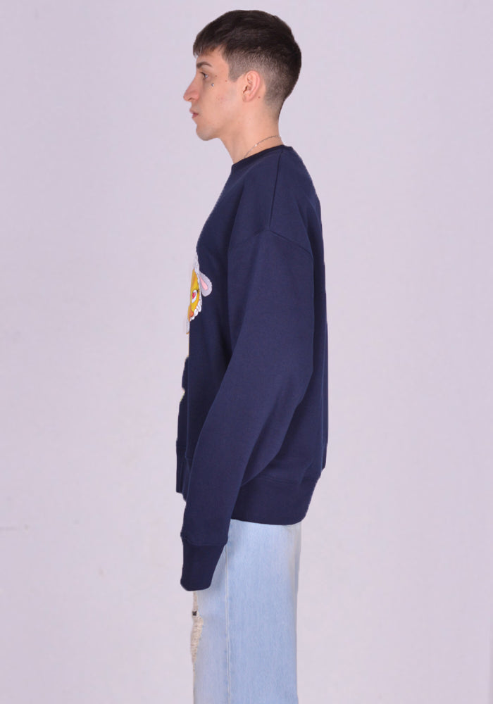 エゴンラボ通販｜EGONLAB. GOAT SWEATSHIRT MARINE BLUE SS24