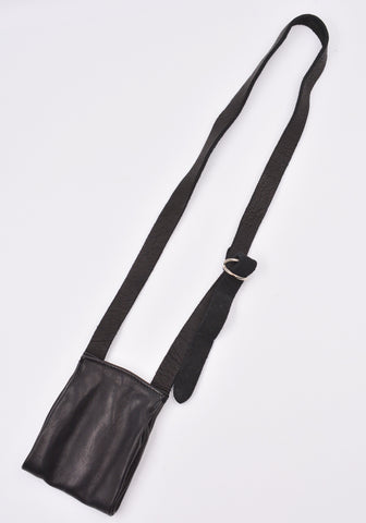 GUIDI ZP0 SOFT HOUSE FULL GRAIN SMALL FOLDED CROSSBODY BAG BLACK | DOSHABURI Online Shop