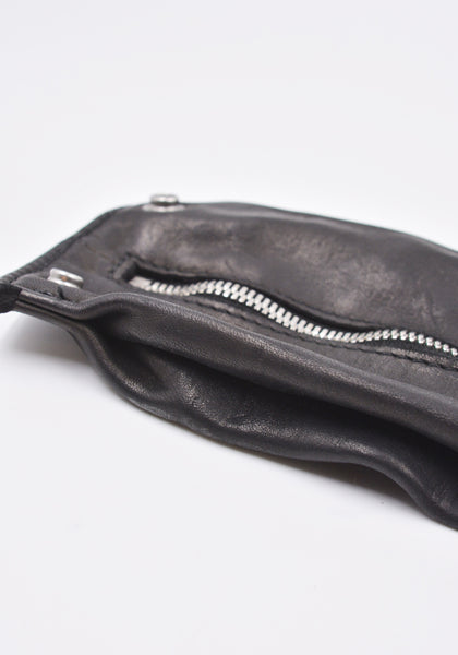 GUIDI ZP0 SOFT HOUSE FULL GRAIN SMALL FOLDED CROSSBODY BAG BLACK | DOSHABURI Online Shop