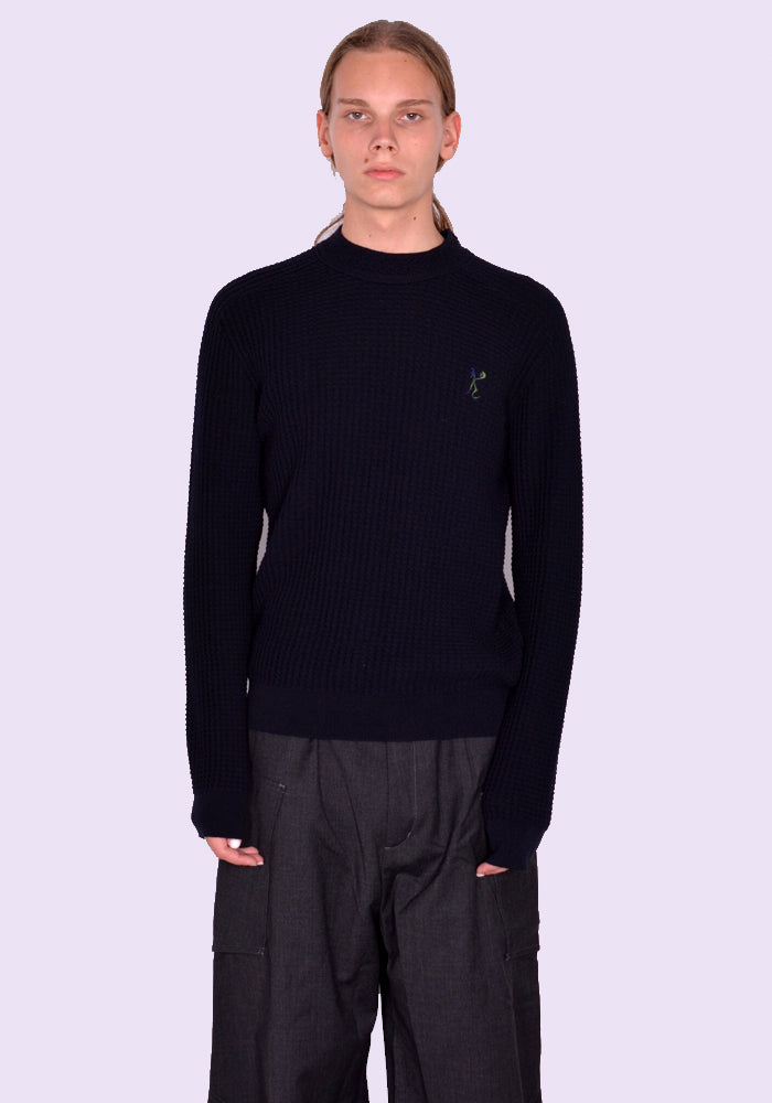 KIKO KOSTADINOV MEN KKAW23KN01-69 SORELLE KNIT SWEATER ANCHOR