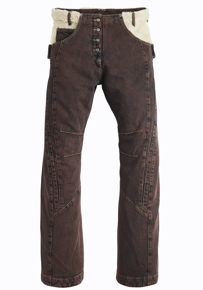 キコ・コスタディノ×リーバイス通販｜FAUN TWISTED JEANS BROWN FW24 
