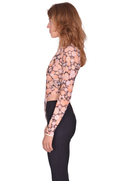 KNWLS SS25-HAZLEO0 HAZE LEOTARD HAZY FLORAL SS25 | DOSHABURI Shop