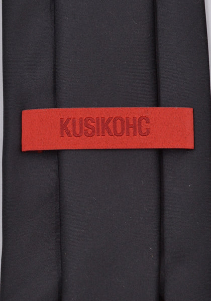 KUSIKOHC KUS3NT01KR-C3039.999 TIE BLACK TWO GIRLS SS23 | DOSHABURI Online Shop