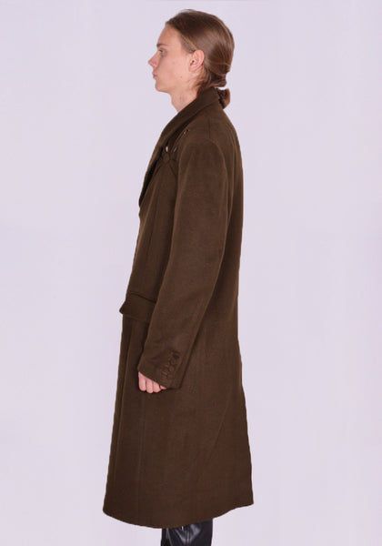 KUSIKOHC KUW3CT01KR-C4001.999 ORIGAMI COAT OLIVE | DOSHABURI Online Shop