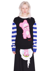 CHARLES JEFFREY LOVERBOY CUTE GROMLIN KNIT SWEATER FW23 | DOSHABURI Online Shop