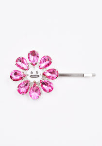 CHARLES JEFFREY LOVERBOY 31140102 METAL CRAZY DAIZY HAIR PIN PINK FW23 | 50%OFF SALE | DOSHABURI Online Shop