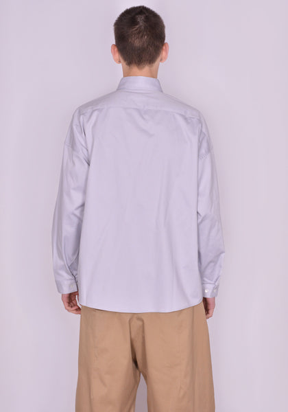 MARNI CUMU0061S0 UTC084 00N03 COTTON LONG SLEEVE SHIRT ICE SS23 | DOSHABURI Online Shop