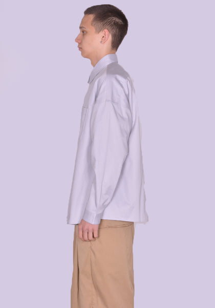 MARNI CUMU0061S0 UTC084 00N03 COTTON LONG SLEEVE SHIRT ICE SS23 | DOSHABURI Online Shop