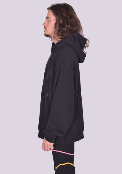 MARNI LOOPBACK SWEAT HOODIE BLACK SS23 | DOSHABURI Online Shop