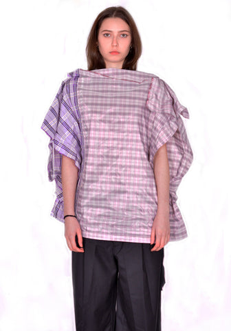 MARINA YEE SS24-0076-283 FLAT CIRCLE TOP PINK/LILAC SS24 | DDOSHABURI Online Shop