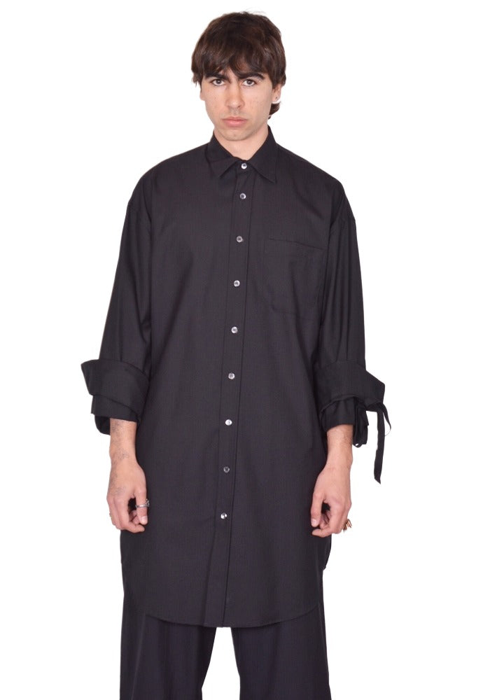 DOSHABURI通販｜MARINA YEE M.Y. SHIRT 1L LONG OVERSIZED SHIRT BLACK