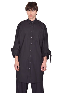 Marina Yee マリナイー ロンT ブラック Mサイズ DOSHABURI通販｜MARINA YEE M.Y. SHIRT 1L LONG OVERSIZED SHIRT BLACK
