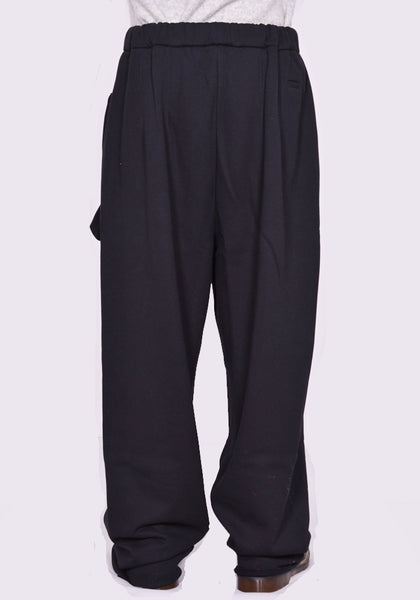 RANDOM IDENTITIES WIDE SWEATPANTS BLACK SS23 | DOSHABURI Online Shop