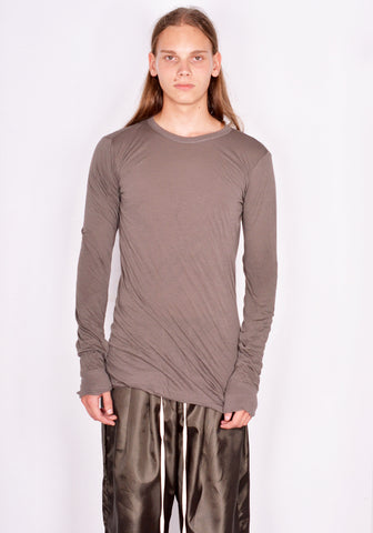 Rick Owens Double layered long Tee ダスト