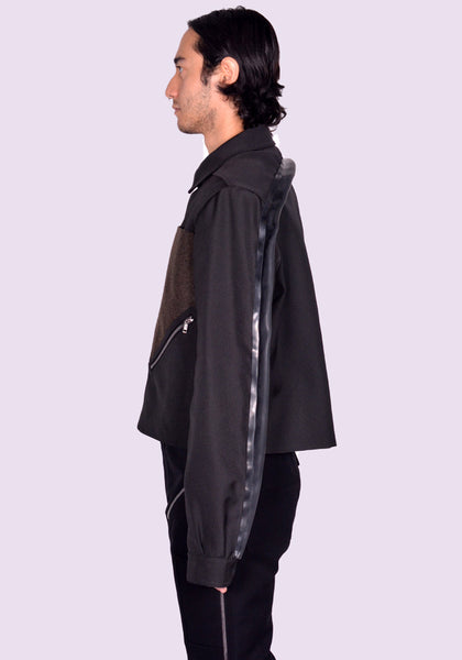 RICK OWENS DRKSHDW - 【23FW】ジップフロント ジャケット / ZIP