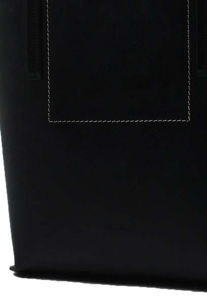 RICK OWENS MEN RA01D0463 LGE MEDIUM SHOPPER BAG BLACK SS24｜DOSHABURI Online Shop