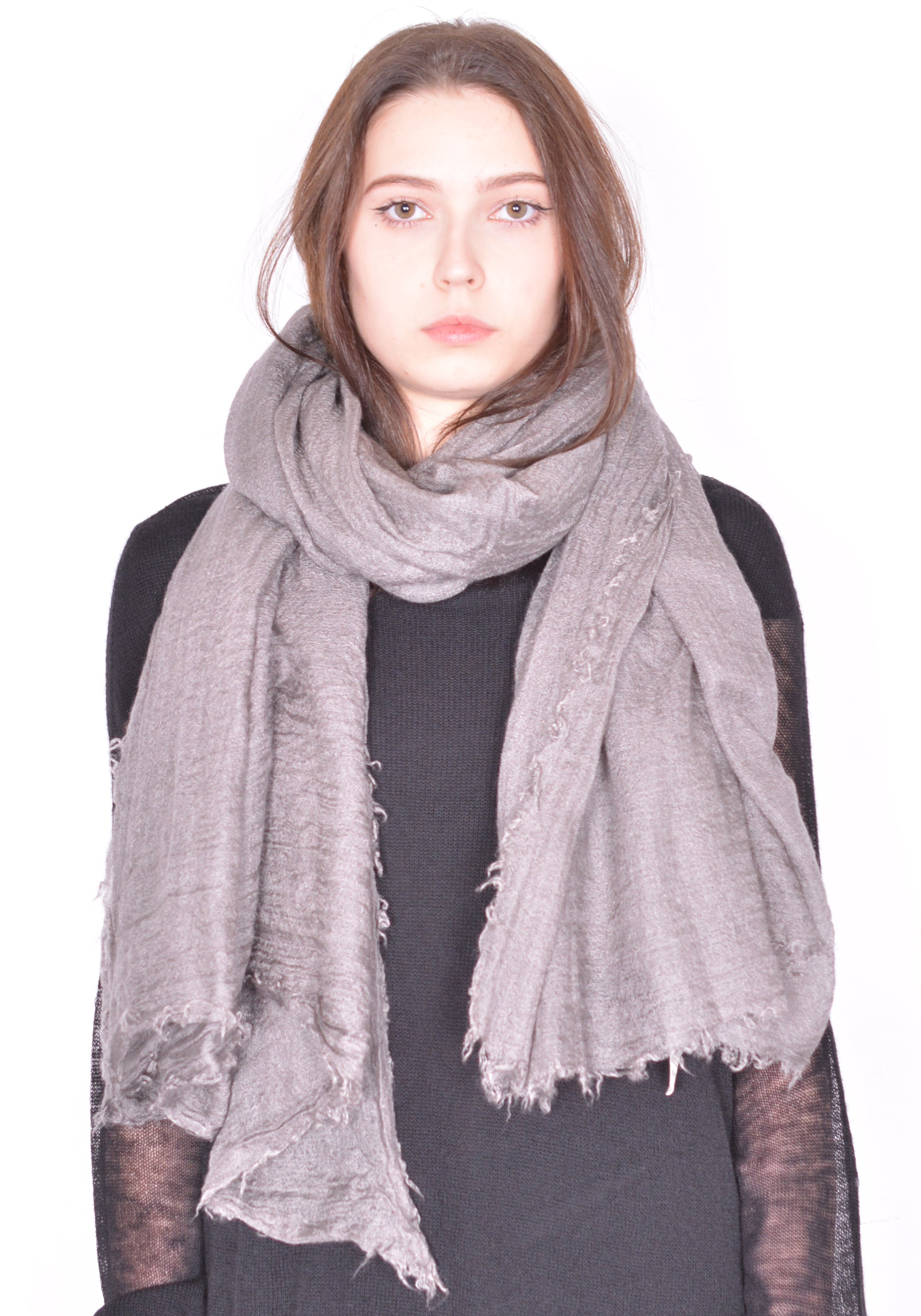 RICK OWENS WOMEN FOLLO スカーフ DUST SS24 | DOSHABURI Online RICK OWENS WOMEN FOLLO スカーフ DUST SS24 | DOSHABURI Online