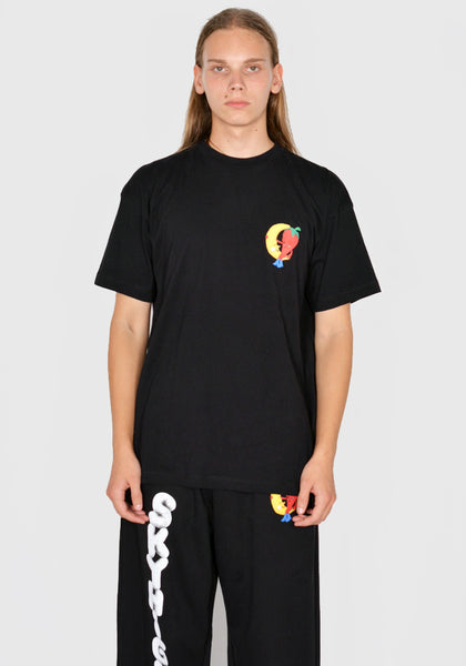 SKY HIGH FARM UNISEX PERENNIAL SHANA GRAPHIC T-SHIRT BLACK FW23 | DOSHABURI Online Shop