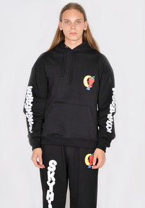 SKY HIGH FARM PERENNIAL SHANA GRAPHIC SWEAT HOODIE BLACK FW23 | DOSHABURI Online Shop