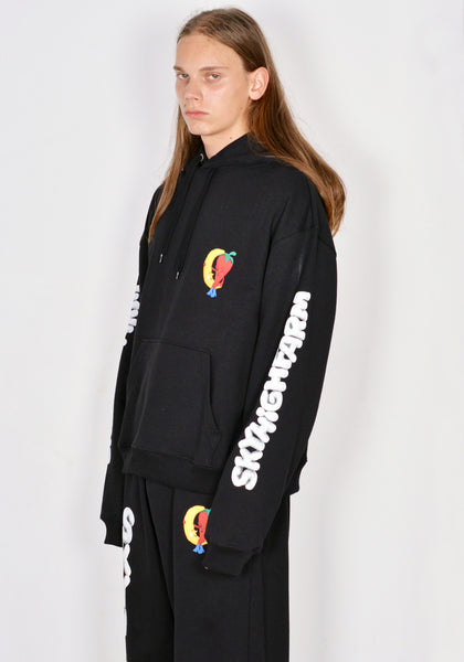 SKY HIGH FARM PERENNIAL SHANA GRAPHIC SWEAT HOODIE BLACK FW23 | DOSHABURI Online Shop