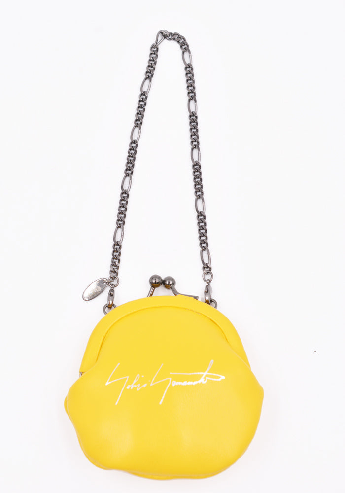 YOHJI YAMAMOTO DISCORD DZ-A90-707 COIN NECKLACE SHEEP SKIN YELLOW | DOSHABURI Online Shop