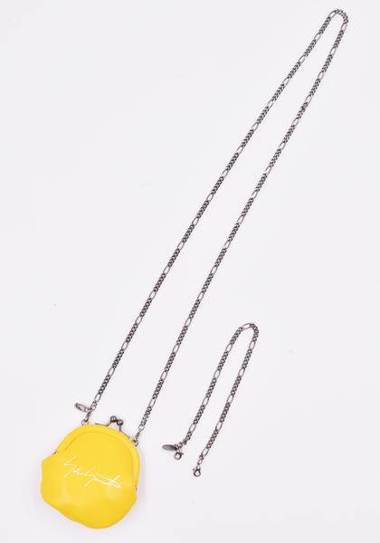 YOHJI YAMAMOTO DISCORD DZ-A90-707 COIN NECKLACE SHEEP SKIN YELLOW | DOSHABURI Online Shop