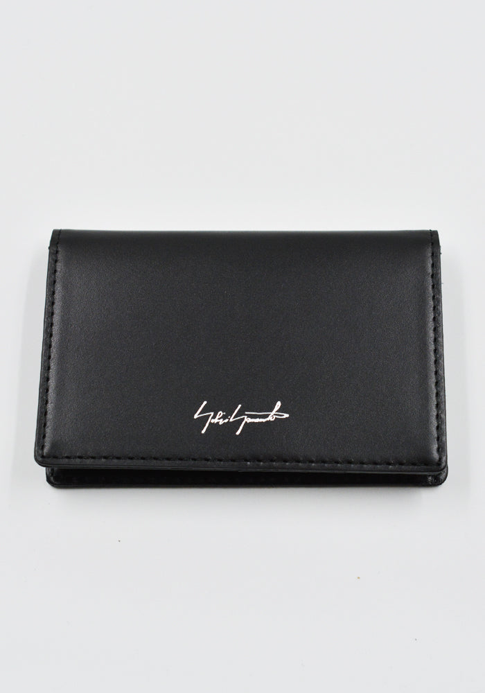 YOHJI YAMAMOTO DISCORD DA-A95-793 CARDHOLDER BLACK SS24 | DOSHABURI Online Shop