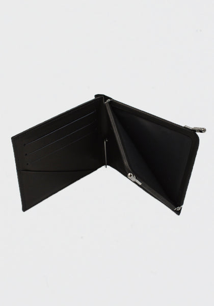 YOHJI YAMAMOTO DISCORD DY-A05-796 MONEY CLIP WALLET BLACK SS24 | DOSHABURI Online Shop