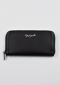 YOHJI YAMAMOTO DISCORD DY-A14-793 ROUND CARD CASE BLACK SS24 | DOSHABURI Online Shop