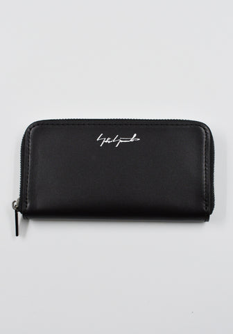 YOHJI YAMAMOTO DISCORD DY-A14-793 ROUND CARD CASE BLACK SS24 | DOSHABURI Online Shop