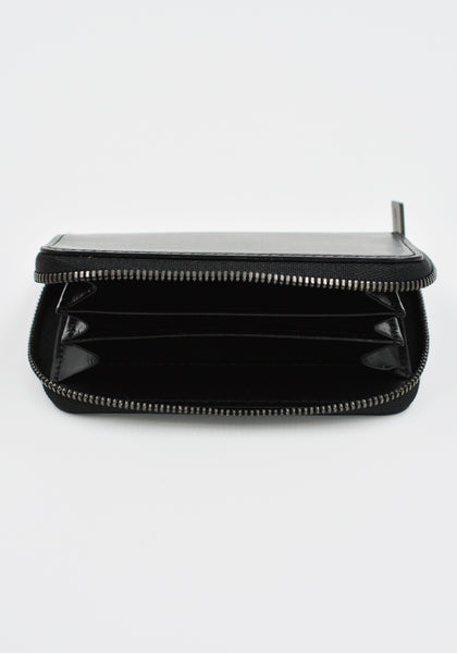 YOHJI YAMAMOTO DISCORD DY-A14-793 ROUND CARD CASE BLACK SS24 | DOSHABURI Online Shop