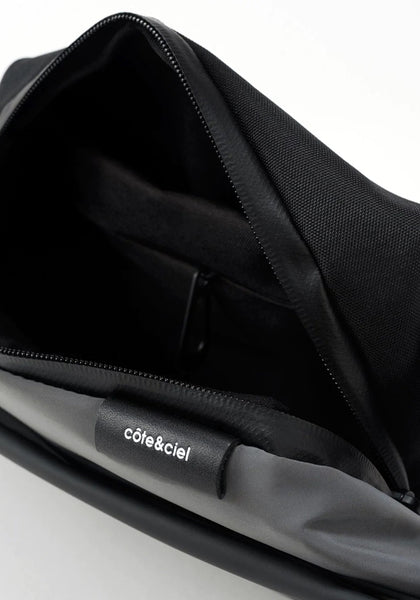 COTE&CIEL 28978 ISARAU S SLING BAG REFLECTIVE BLACK | DOSHABURI Online Shop