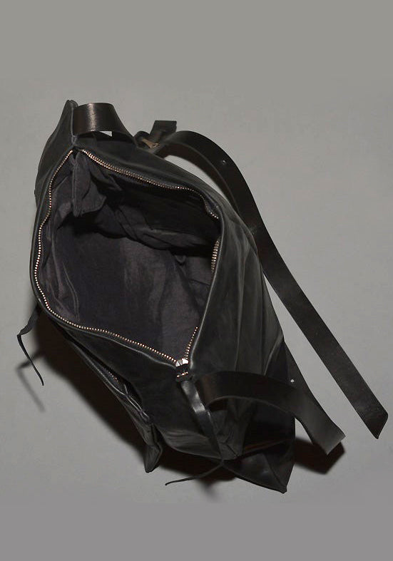 m.a+ by Maurizio Amadei 通販 LEATHER MESSENGER BAG BLACK-DOSHABURI  