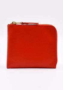 COMME DES GARCONS SA3100 COLOUR PLAIN ZIP WALLET ORANGE | DOSHABURI Online Shop