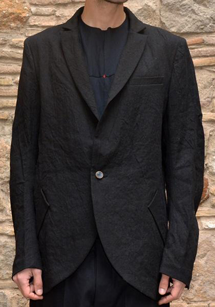 INDIVIDUAL SENTIMENTS MENS PEAKED LAPEL JACKET BLACK | 50 INDIVIDUAL SENTIMENTS MENS PEAKED LAPEL JACKET BLACK | 50