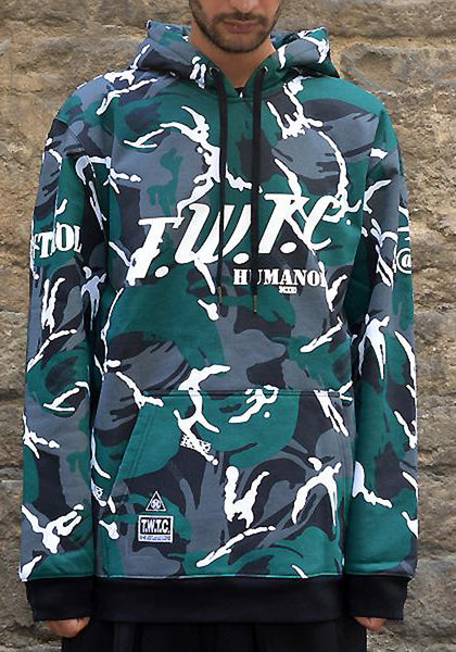 KTZ CAMOUFLAGE HUMANOID HOODED SWEATSHIRT | 50% Off-Sale | Doshaburi Shop