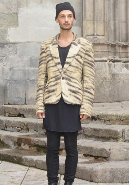 HAIDER ACKERMANN MENS BLAZER BEASTIE ZEBRA 50% Off-Sale