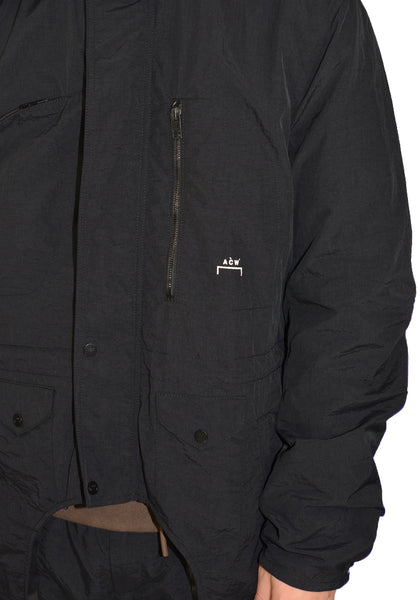 DIESEL RED TAG BY ACW ACW-JK03BLK NYLON JCKET BLACK - DOSHABURI Shop
