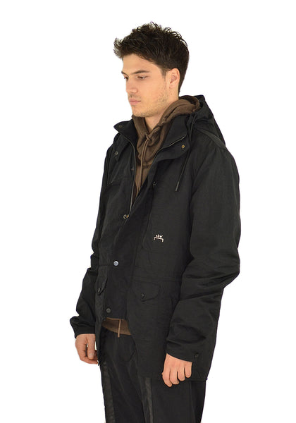 DIESEL RED TAG BY ACW ACW-JK03BLK NYLON JCKET BLACK - DOSHABURI Shop