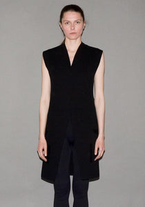 RICK OWENS SLEEVELESS KNIT JACKET | 50%OFF SALE | DOSHABURI Shop