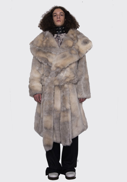 MANS AW22-OUT04-001 JAMES COAT LIGHT GREY FW22 | DOSHABURI Online Shop