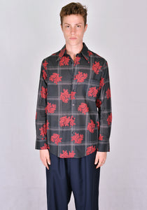 ERNEST W. BAKER PT14 FLORAL PRINT SHIRT 