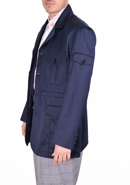 ERNEST W. BAKER JA03 OFFICERS JACKET NAVY BLUE - DOSHABURI Shop