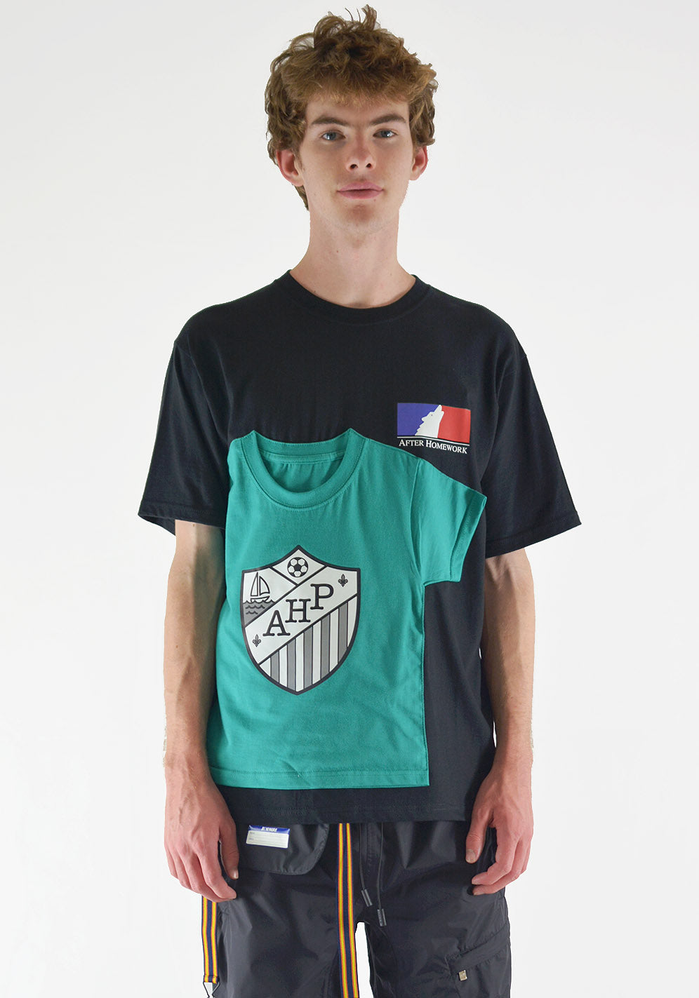 高級ブランド AFTER 19FW T-SHIRT COLORWAY DOUBLE T2 通販 HOMEWORK トップス