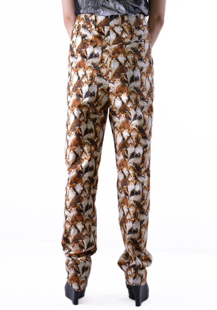 BLESS N°67 ブレス通販 LONG PLEATS TROUSERS ANIMAL WISH