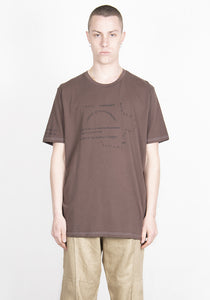 BLESS N°69 MULTIKULTICOLLECTION II T-SHIRT DIRK BROWN | DOSHABURI Shop
