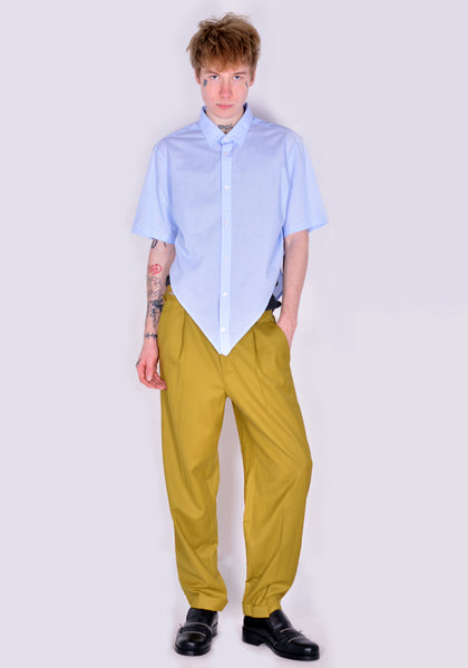 BLESS N°71 5341 POINTYSHIRT VINTAGE LIGHT BLUE SS22 | DOSHABURI Online Shop　