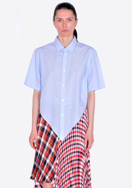 BLESS N°71 5341 POINTYSHIRT VINTAGE LIGHT BLUE SS22 | DOSHABURI Online Shop　