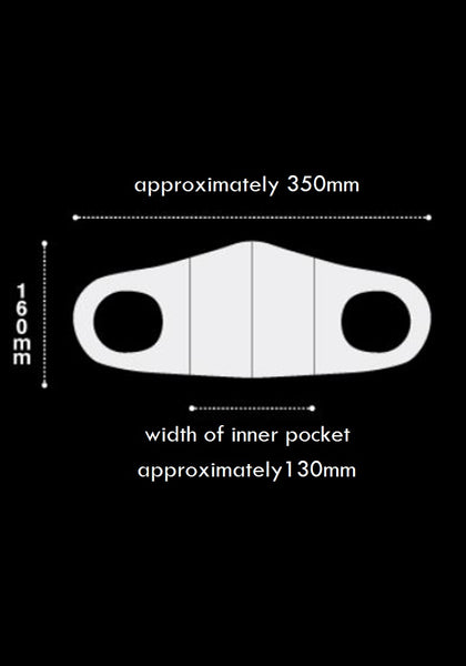 GUACAMOLE MV-0026 DTRETCH 3D FACE MASK VEIN BLACK | DOSHABURI Online Shop